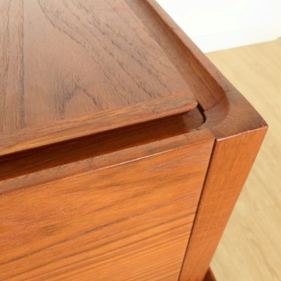 Mid-Century Danish Teak Side Table, 1950s-WK-1113439