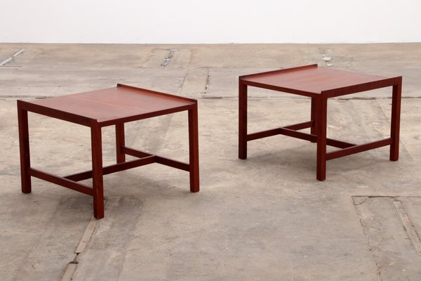 Mid-Century Danish Teak Side Tables, Set of 2-EZZ-933168