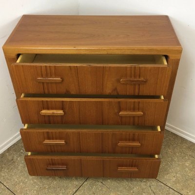 Mid-Century Danish Teak Sideboard Dresser & Mirror-EJL-1138322