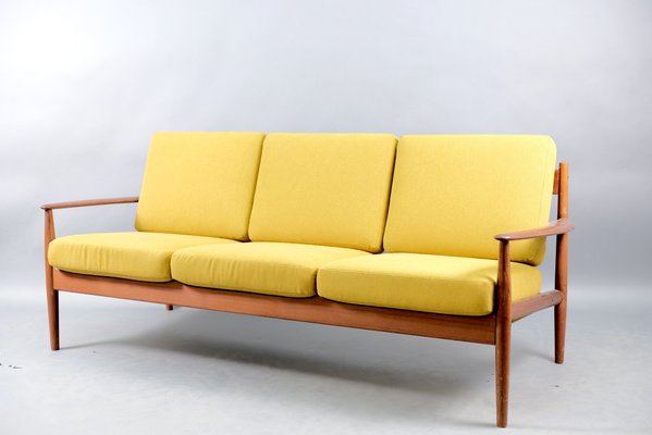 Mid-Century Danish Teak Sofa by Grete Jalk for France & SÃ¸n / France & Daverkosen-CIP-595397