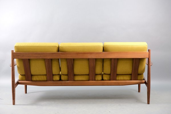 Mid-Century Danish Teak Sofa by Grete Jalk for France & SÃ¸n / France & Daverkosen-CIP-595397