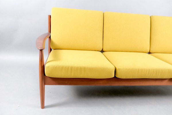 Mid-Century Danish Teak Sofa by Grete Jalk for France & SÃ¸n / France & Daverkosen-CIP-595397