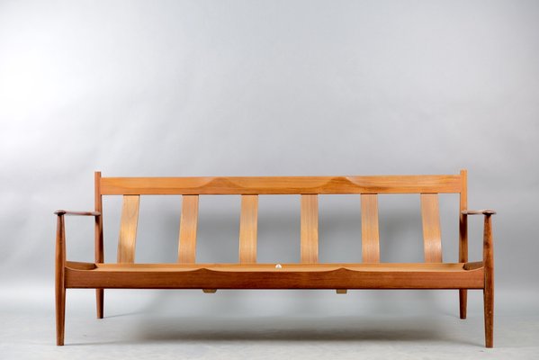 Mid-Century Danish Teak Sofa by Grete Jalk for France & SÃ¸n / France & Daverkosen-CIP-595397