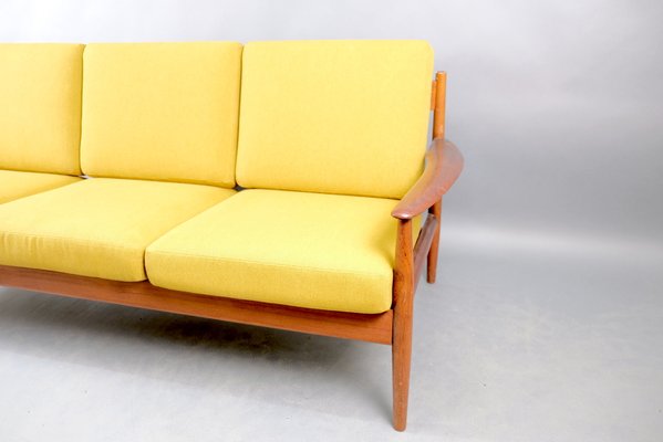 Mid-Century Danish Teak Sofa by Grete Jalk for France & SÃ¸n / France & Daverkosen-CIP-595397