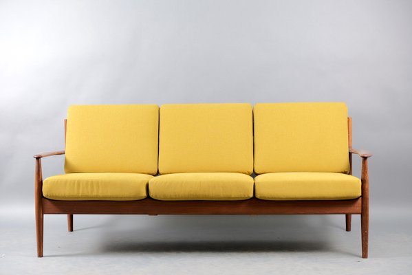 Mid-Century Danish Teak Sofa by Grete Jalk for France & SÃ¸n / France & Daverkosen-CIP-595397