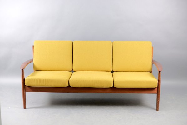 Mid-Century Danish Teak Sofa by Grete Jalk for France & SÃ¸n / France & Daverkosen-CIP-595397