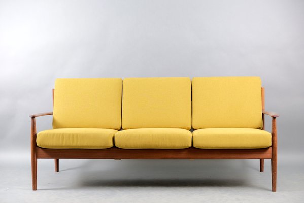 Mid-Century Danish Teak Sofa by Grete Jalk for France & SÃ¸n / France & Daverkosen-CIP-595397