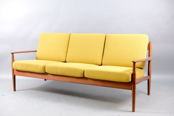 Mid-Century Danish Teak Sofa by Grete Jalk for France & SÃ¸n / France & Daverkosen-CIP-595397