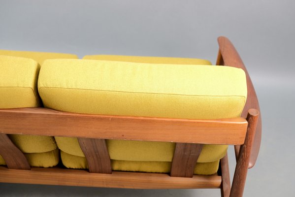 Mid-Century Danish Teak Sofa by Grete Jalk for France & SÃ¸n / France & Daverkosen-CIP-595397