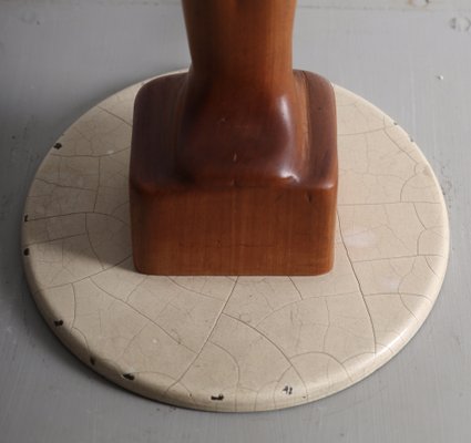 Mid-Century Danish Teak Table Lamp, 1950s-FK-1413871