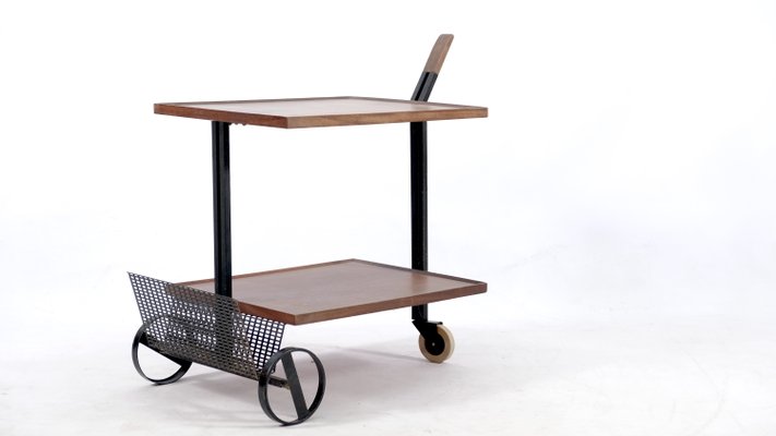 Mid-Century Danish Teak Trolley-CIP-568909