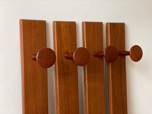 Mid-Century Danish Teak Wall Hooks by Aksel Kjersgaard, 1960s-WSA-1020578