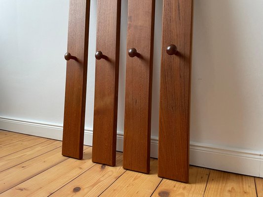 Mid-Century Danish Teak Wall Hooks by Aksel Kjersgaard, 1960s-WSA-1020578