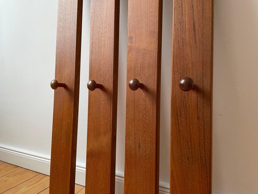 Mid-Century Danish Teak Wall Hooks by Aksel Kjersgaard, 1960s-WSA-1020578