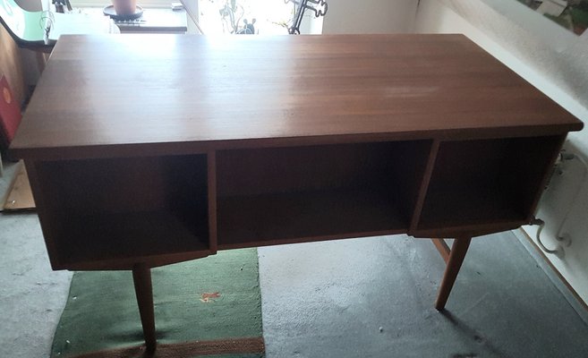 Mid-Century Danish Teak Writing Desk, 1960s-QDP-1716270