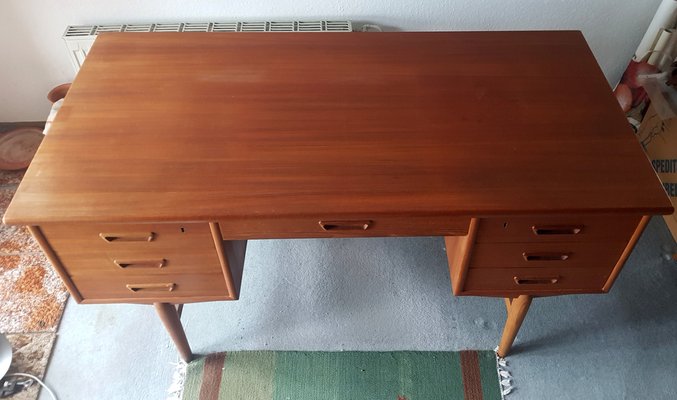 Mid-Century Danish Teak Writing Desk, 1960s-QDP-1716270