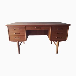 Mid-Century Danish Teak Writing Desk, 1960s-QDP-1716270