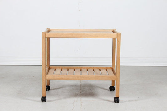 Mid-Century Danish Trolley in Oak by Kurt Østervig for Kp Møbler, 1980s