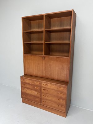 Mid-Century Danish Wall Unit by Jun Omann, 1960s-DWL-1451485