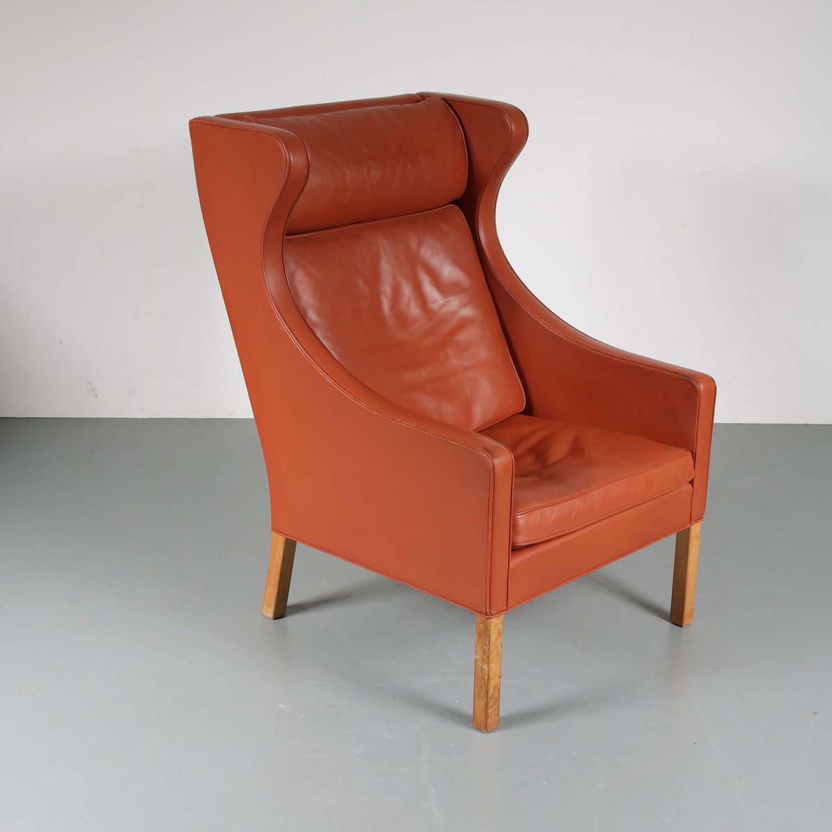 Mid-Century Danish Wingback Chair by Børge Mogensen for Fredericia, 1960s