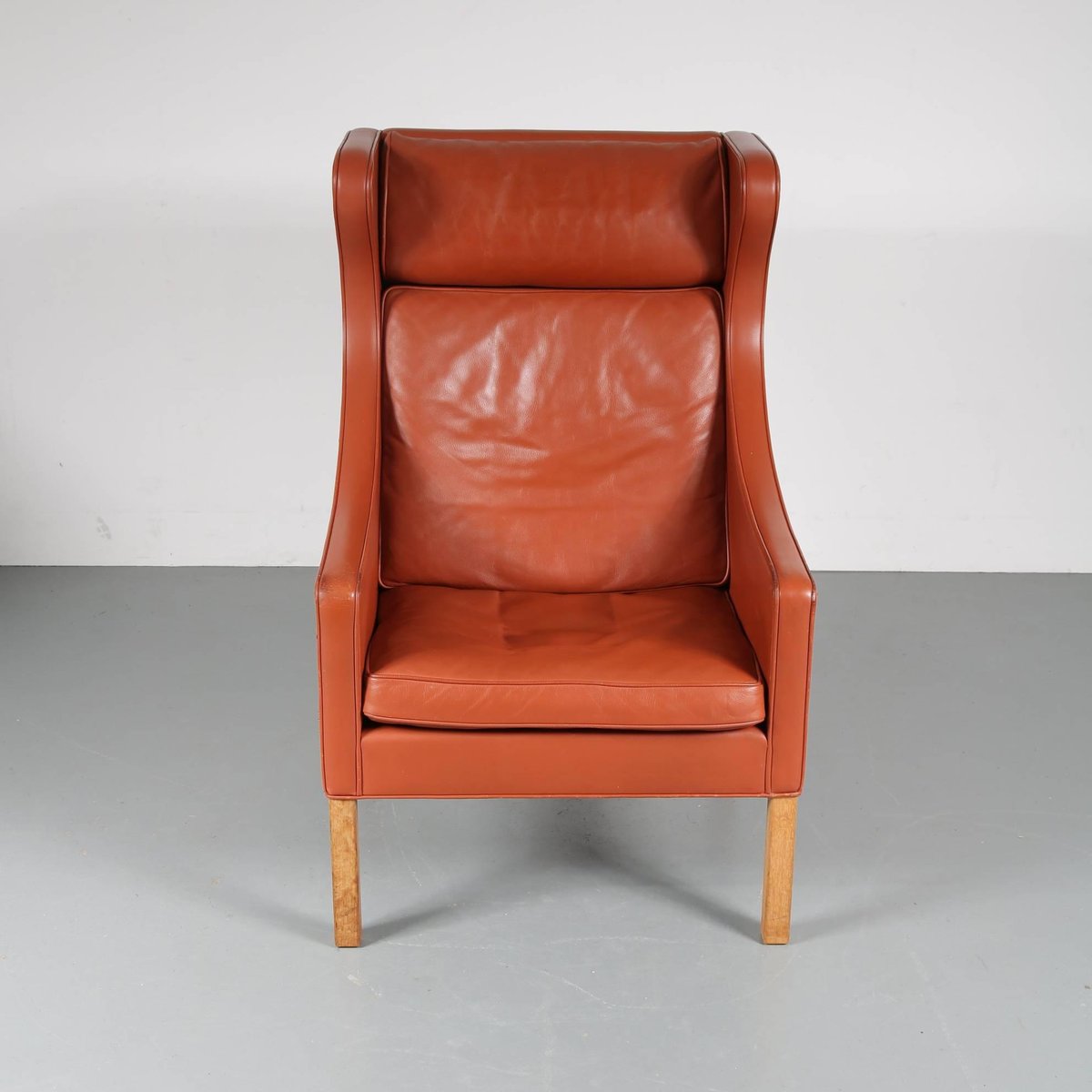 Mid-Century Danish Wingback Chair by Børge Mogensen for Fredericia, 1960s