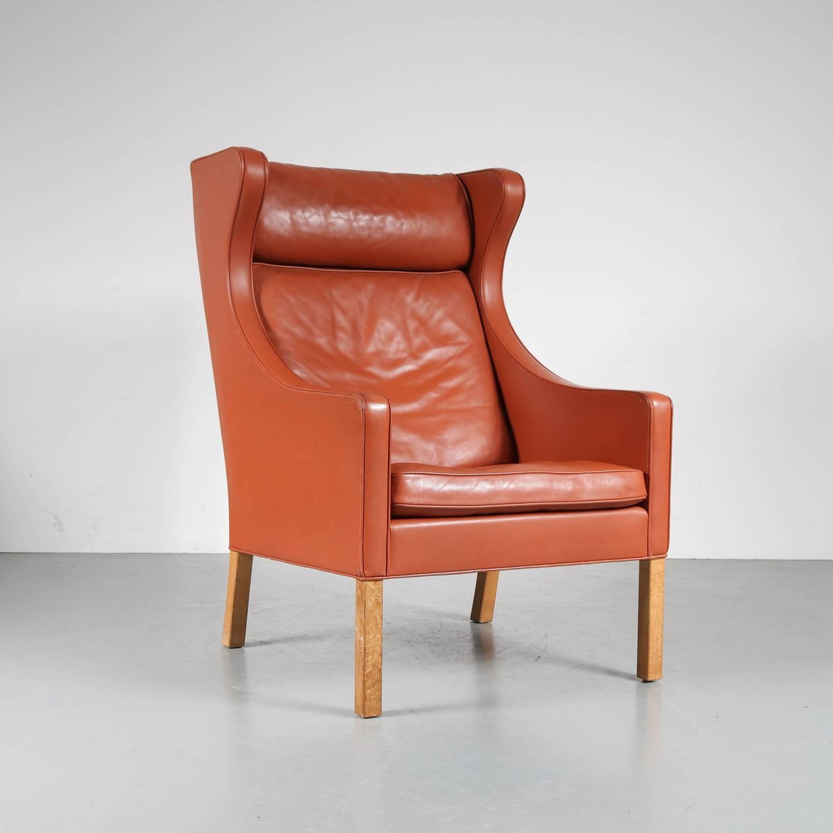 Mid-Century Danish Wingback Chair by Børge Mogensen for Fredericia, 1960s