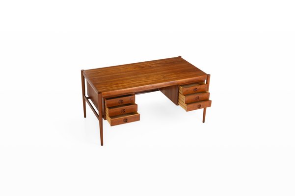 Mid-Century Danish Writing Desk attributed to Randers Møbelfabrik, 1960s-RNH-2016187