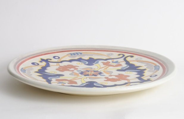 Mid-Century Decorative Plate from Giraud Vallauris, 1950s-IXK-580061