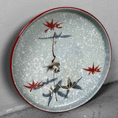 Mid-Century Decorative Porcelain Bowl, Japan, 1980s-DWL-1802962