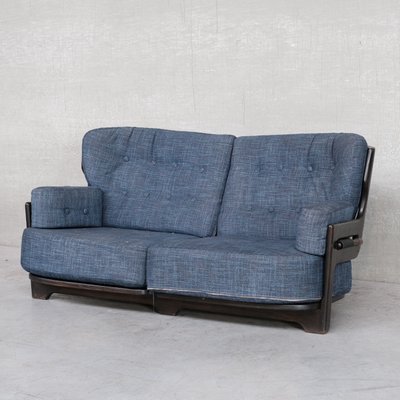 Mid-Century Denis Sofa in Oak by Guillerme Et Chamrbon-JRP-1183070