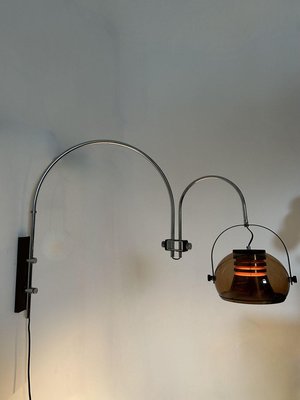 Mid-Century Design Dijkstra Arc Wall Lamp, 1970s-BGP-2020849