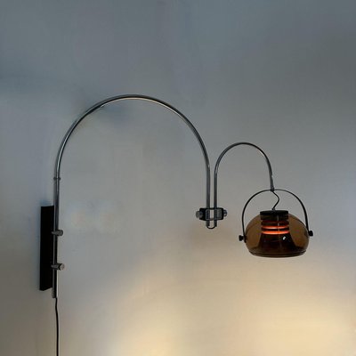 Mid-Century Design Dijkstra Arc Wall Lamp, 1970s-BGP-2020849