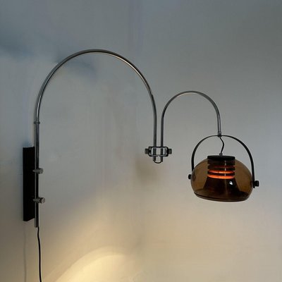 Mid-Century Design Dijkstra Arc Wall Lamp, 1970s-BGP-2020849