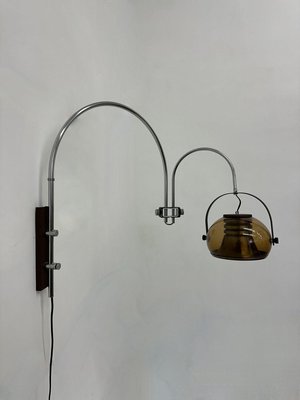 Mid-Century Design Dijkstra Arc Wall Lamp, 1970s-BGP-2020849