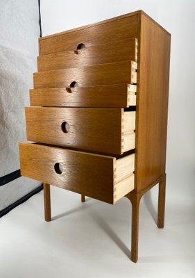 Mid-Century Design Drawer Chest No 385 in Teak by Aksel Kjersgaard for Odder, Denmark, 1960s-CZ-2018316