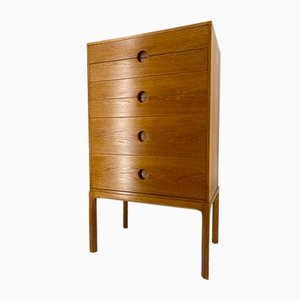 Mid-Century Design Drawer Chest No 385 in Teak by Aksel Kjersgaard for Odder, Denmark, 1960s-CZ-2018316