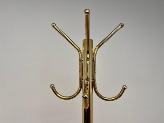 Mid-Century Design Gold Coloured Coat Hanger, 1985-TZ-2018692