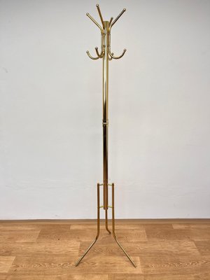 Mid-Century Design Gold Coloured Coat Hanger, 1985-TZ-2018692