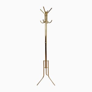 Mid-Century Design Gold Coloured Coat Hanger, 1985-TZ-2018692