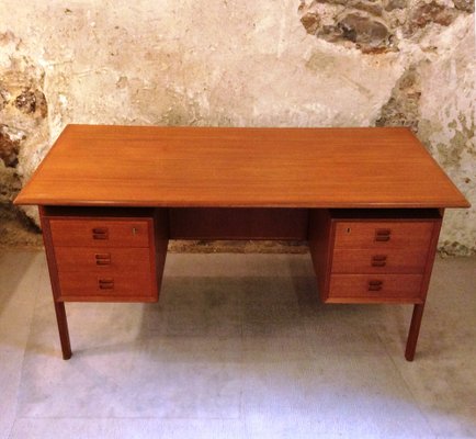 Mid-Century Desk attributed to Erik Brewer for Brewer Mobelfabrik, 1960s-MCB-1819220