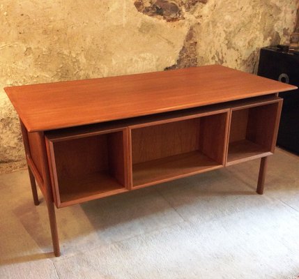 Mid-Century Desk attributed to Erik Brewer for Brewer Mobelfabrik, 1960s-MCB-1819220