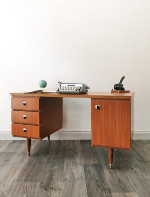 Mid-Century Desk from DK, 1960s-FW-1367794