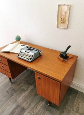 Mid-Century Desk from DK, 1960s-FW-1367794