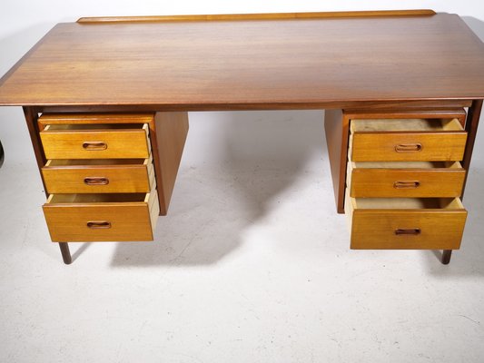 Mid-Century Desk in Teak by Arne Vodder & Anton Borg, 1960-LVS-1820258