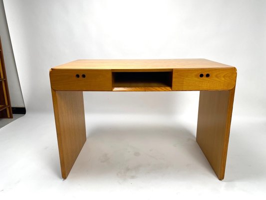 Mid-Century Desk in Wood attributed to Derk Jan De Vries, 1960s-KKZ-1814248