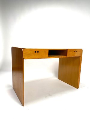 Mid-Century Desk in Wood attributed to Derk Jan De Vries, 1960s-KKZ-1814248