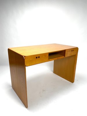 Mid-Century Desk in Wood attributed to Derk Jan De Vries, 1960s-KKZ-1814248