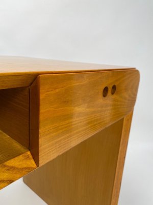 Mid-Century Desk in Wood attributed to Derk Jan De Vries, 1960s-KKZ-1814248