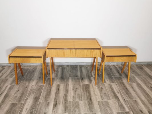 Mid-Century Desk Set by F. Jirak, Set of 3-QJA-1823979