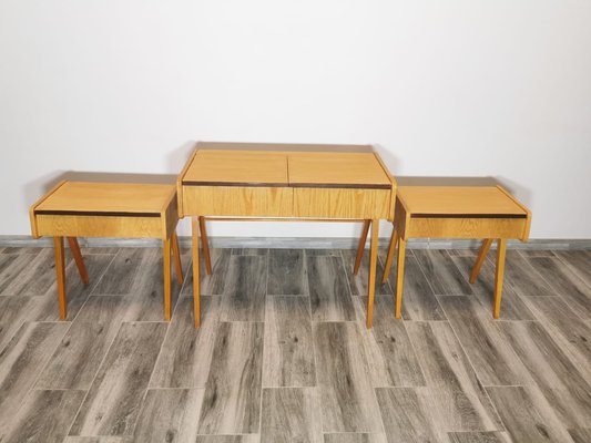 Mid-Century Desk Set by F. Jirak, Set of 3-QJA-1823979